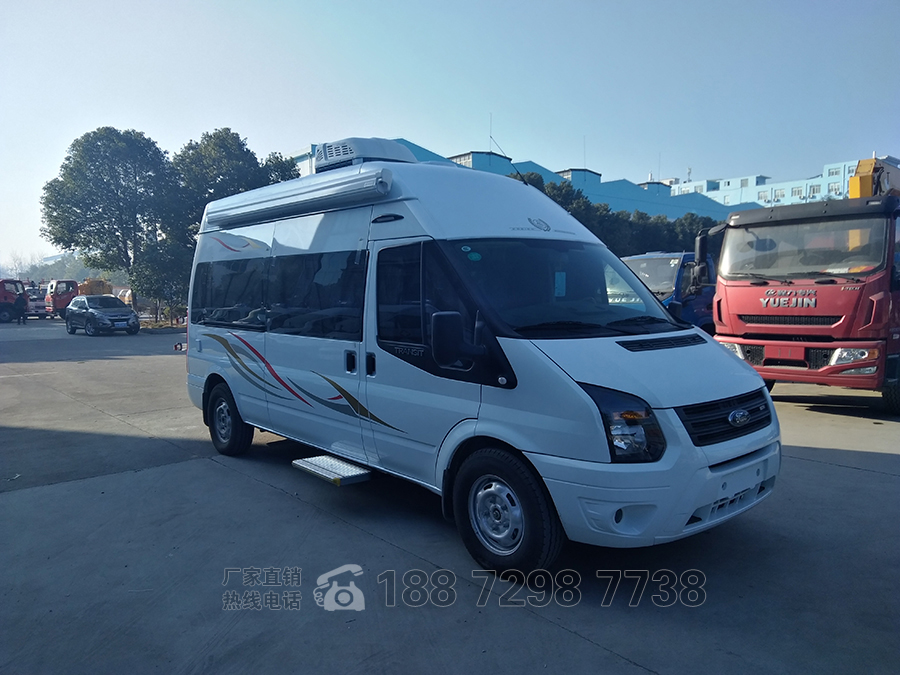 福特新世代全順V348長軸高頂房車2